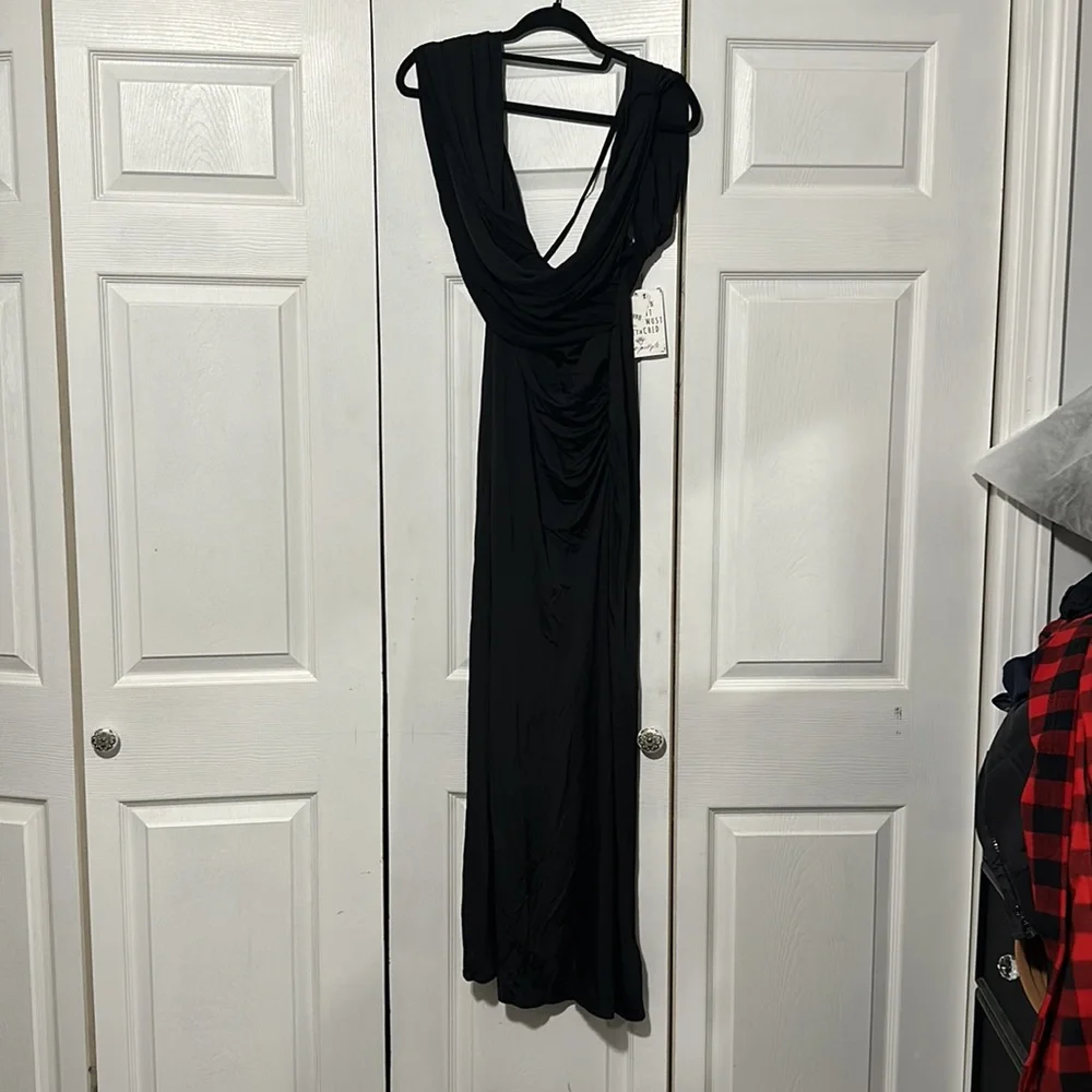 Free People Roxanne Dress in Black - Picture 4 of 13